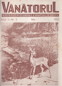 Vanatorul. Revista Asociatiei Generale a Vanatorilor din R.P.R. nr. 5, mai 1950