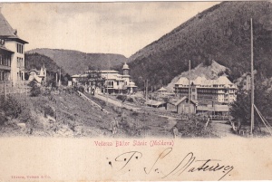 Vederea Bailor Slanic (Moldova) (circa 1900)