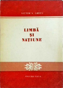 Victor V. Grecu - Limba si natiune