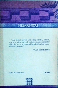 Vlad Georgescu - Istoria romanilor. De la origini pana in zilele noastre - Img 2