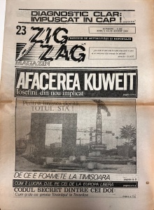 Zig Zag Magazin, nr. 23, 14-20 august 1990