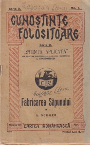 A. Schorr - Fabricarea sapunului (editie veche)
