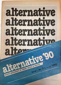 Alternative. Revista independenta de critica și initiativa sociala, nr. 3, 25 februarie 1990