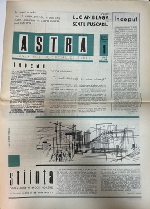 Astra, nr. 1, iunie 1966 (numarul de debut al revistei)