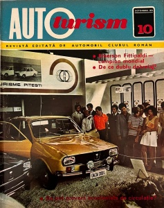 Autoturism. Revista editata de Automobil Clubul Roman, nr. 10, 1972