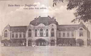 Baia-Mare - Nagybanya, Hotel Stefan Voda szalloda (circulata 1928)