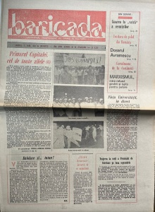Baricada, nr. 33, 28 august 1990