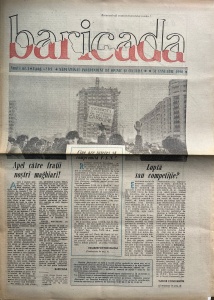Baricada, nr. 4 ,7 februarie 1990