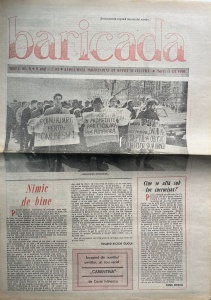 Baricada, nr. 9, 13 martie 1990