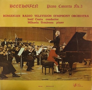 Beethoven – Piano Concerto no. 3. Romanian Radio Television Symphony Orchestra, Iosif Conta, Mihaela Ursuleasa