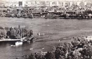 Bucuresti. Lacul Herastrau (circulata 1968)
