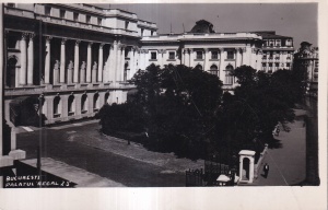 Bucuresti Palatul Regal (interbelica, necirculata)
