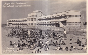 Bugaz. Noul Sanatoriu al Ligei nationale contra tuberculozei (scrisa 1937)