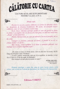 Calatorie cu cartea. Lecturi scolare suplimentare pentru clasa a IV-a - Img 2