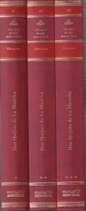 Cervantes - Don Quijote de La Mancha, 3 volume