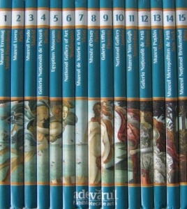 Colectia Marile Muzee ale Lumii, Adevarul Biblioteca de Arta, 15 volume