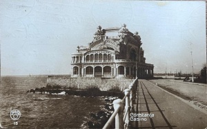 Constanta. Casino cu vedere spre mare (circulata 1929)