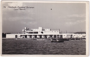 Constanta. Cazinoul Salvamar. Lacul Mamaia (circulata 1936)