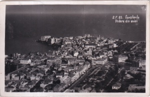 Constanta. Vedere din avion (circulata 1939)