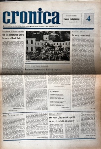 Cronica, nr. 4, 26 ianuarie 1990