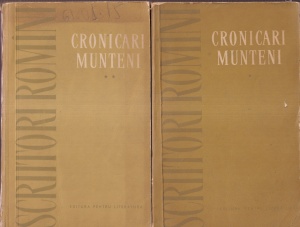 Cronicari munteni, 2 volume