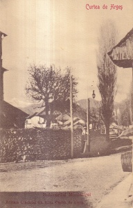 Curtea de Arges. Bulevardul Monastirei (circa 1910, necirculata)
