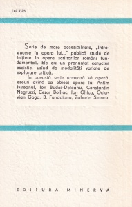 Dana Dumitriu - Introducere in opera lui C.A. Rosetti - Img 2