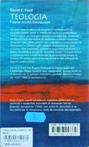 David Frank Ford - Teologia. Foarte scurta introducere - Img 2