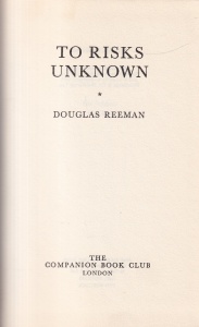 Douglas Reeman - To Risks Unkown - Img 2