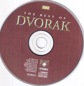 Dvorak - The Best of Dvorak. Symphony "From the New World". Cello Concerto. Serenade for Strings. Slavonic Dances (2 CD) - Img 4