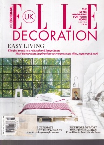Elle Decoration, nr. 275, July 2015