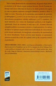 Erich Fromm - Arta de a fi (2019) - Img 2