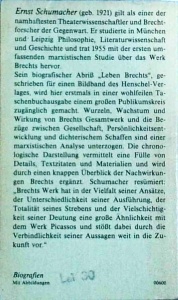 Ernst Schumacher - Leben Brechts - Img 2