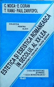Estetica si eseistica romaneasca in secolul al XX-lea