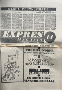 Expres Magazin, nr. 14, 26 octombrie - 1 noiembrie 1990