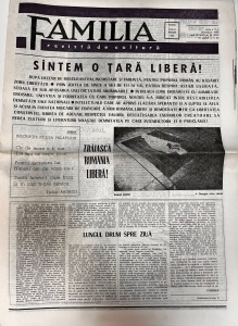 Familia. Revista de cultura, nr. 12, decembrie 1989
