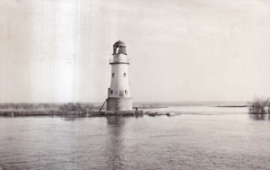 Farul de la Sulina (circulata 1968)