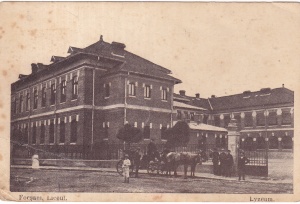Focsani. Liceul (scrisa)