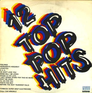 Formatia Super Grup Electrecord, dirijor Dan Mindrila – 12 Top Pop Hits