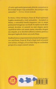 Frans de Waal - Mama. Ultima imbratisare. Ce ne spun emotiile animalelor despre noi insine - Img 2