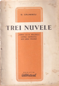 G. Calinescu - Trei nuvele (circa 1948)