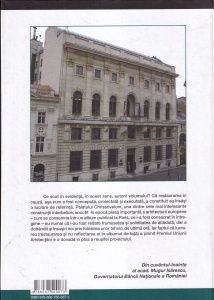 Gabriel Tureanu - Restaurarea Palatului Chrissoveloni, Sucursala Municipiului Bucuresti a Bancii Nationale a Romaniei - Img 2