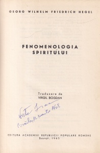 Georg Wilhelm Friedrich Hegel - Fenomenologia spiritului - Img 2