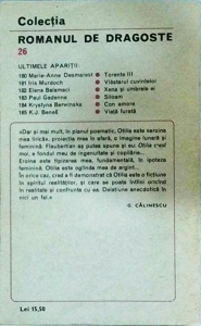George Calinescu - Enigma Otiliei (1982) - Img 2