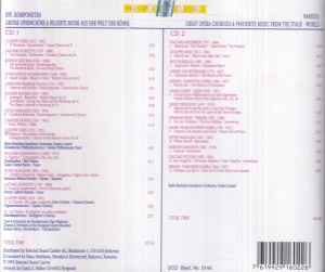 Great Opera Choruses and Favourite Music from the Stage World, Vol. 33 (2 CD) - Img 2