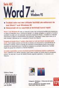 Guy Hart-Davis - Seria ABC. Word 7 sub Windows 95