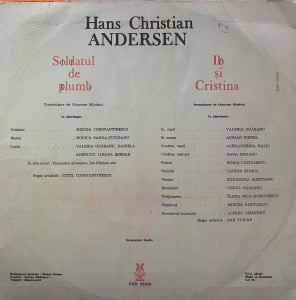 Hans Christian Andersen – Soldatul de plumb. Ib si Cristina - Img 2