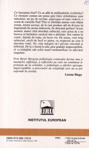 Henri Bergson - Teoria rasului (1998) - Img 2