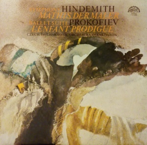 Hindemith, Prokofiev, Czech Philharmonic Orchestra, Oskar Danon – Mathis Der Maler. L'Enfant Prodigue
