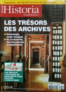 Historia, 678 / juin 2003. Les Tresors des archives. Genealogie, mode d' emploi. En exclusivite, des documents exceptionnels